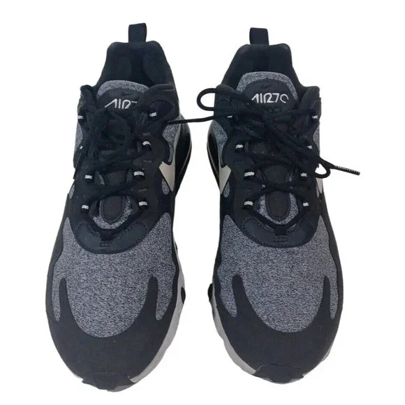 Exc Nike Air Max 270 React Op Art 2019 Size 11 Rare Authentic Black Grey Trainer - Picture 6 of 15